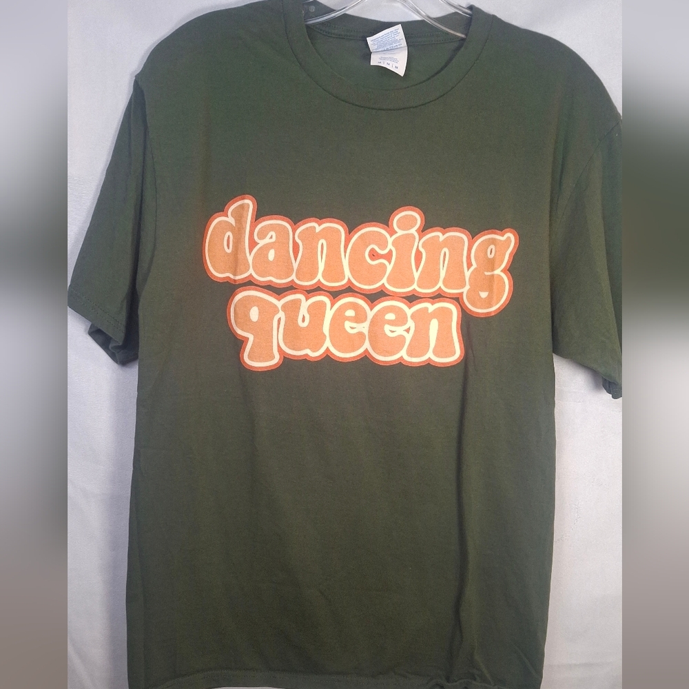Dancing Queen Green T Shirt Size Medium